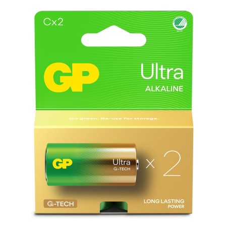 "GP Batteries GP ULTRA ALKALINE CLR14 - High Performance Alkaline Battery 151435"